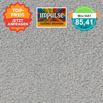 Draufsicht auf Vorwerk Mira 54A1 mit Preisetikett 85,41 €/m²